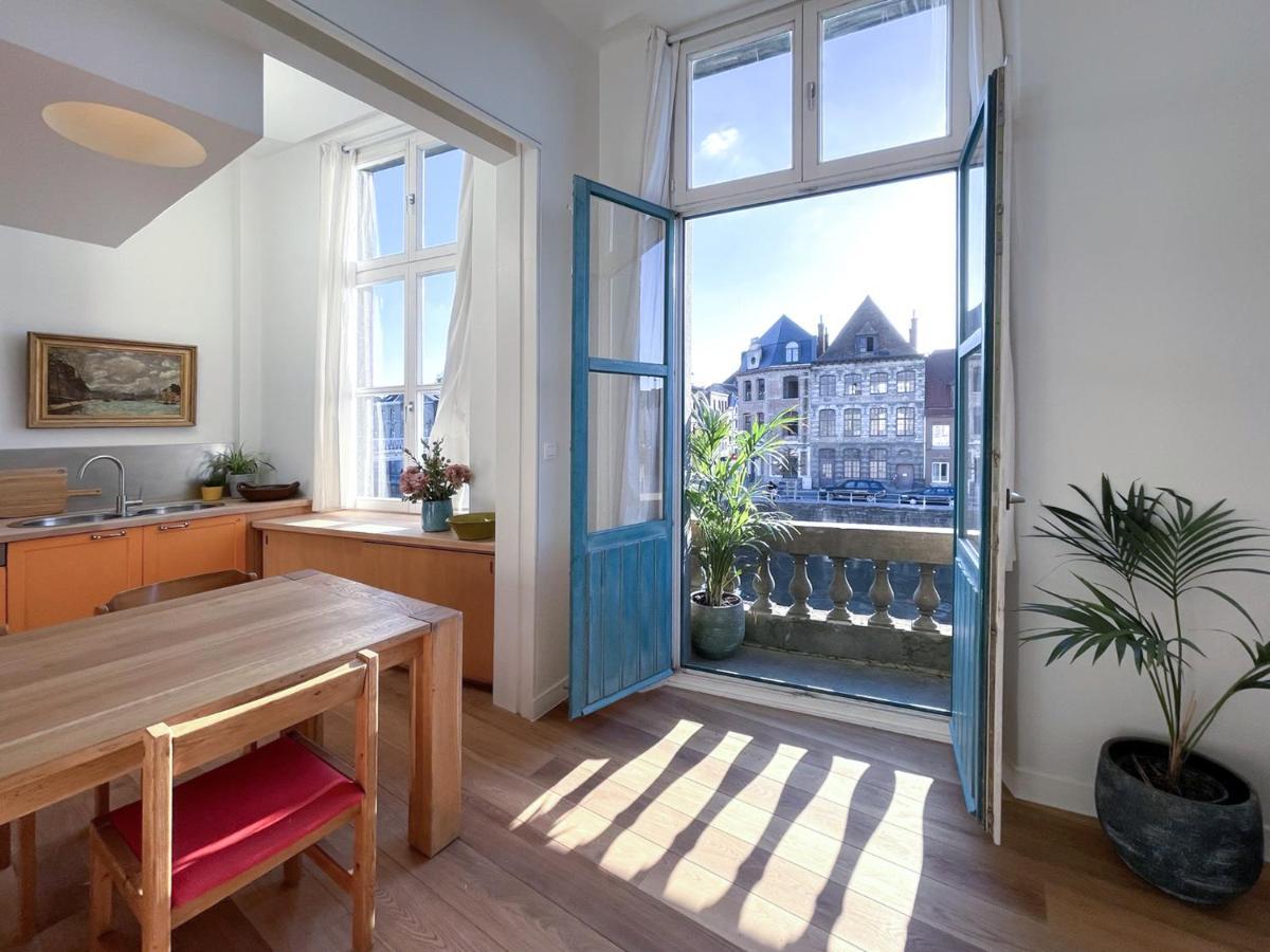 Appartement Spacieux & Calme Avec Vue Sur L'Escaut ตูร์แน ภายนอก รูปภาพ